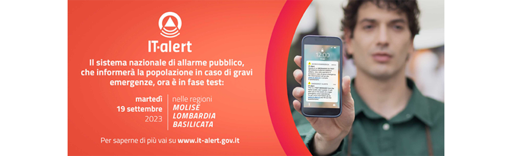 immagine Test IT-alert in Lombardia