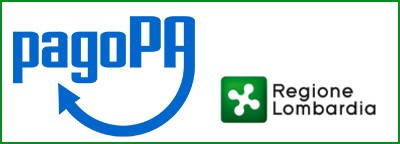 Logo PagoPa e Regione Lombardia