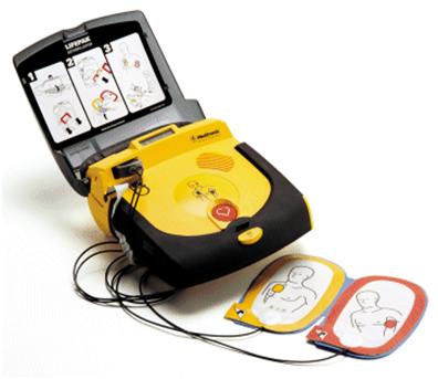 Immagine di defibrillatore semiautomatico esterno