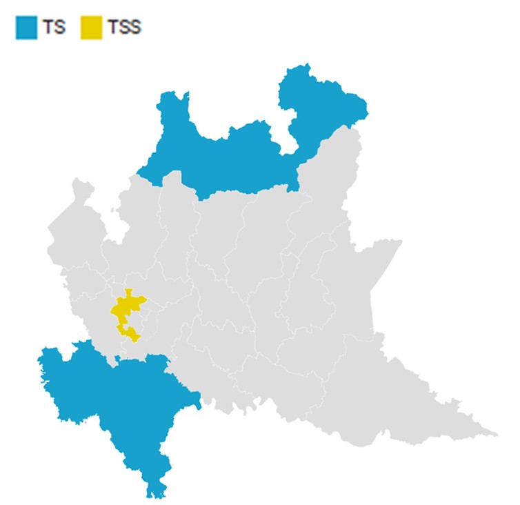 mappa trasporti sanitari e trasporti sanitar semplici