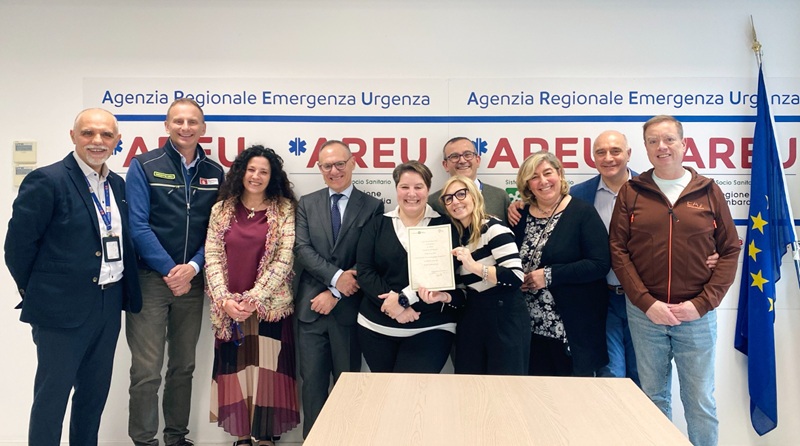 immagine Trapianti, riconoscimento ad AREU per il supporto a 6.500 pazienti