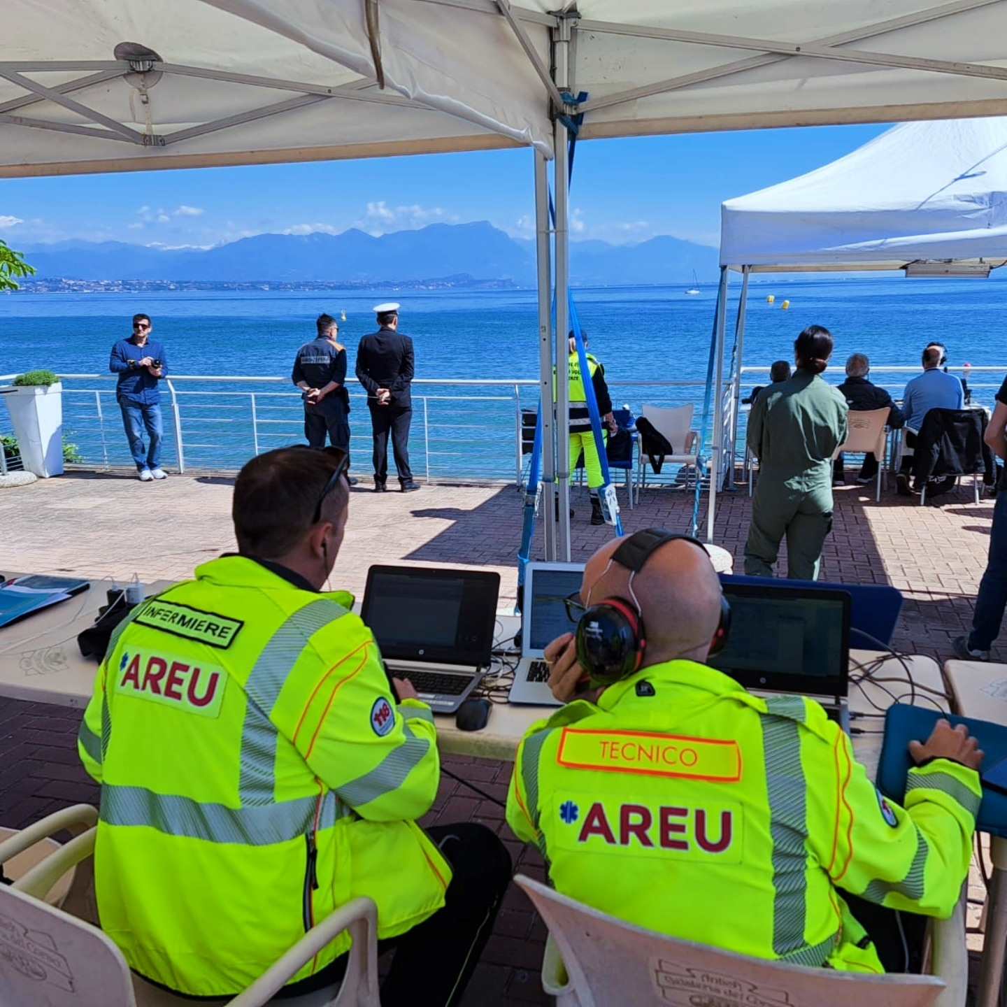 immagine AREU in prima linea per la sicurezza dell’Air Show del Garda 2025