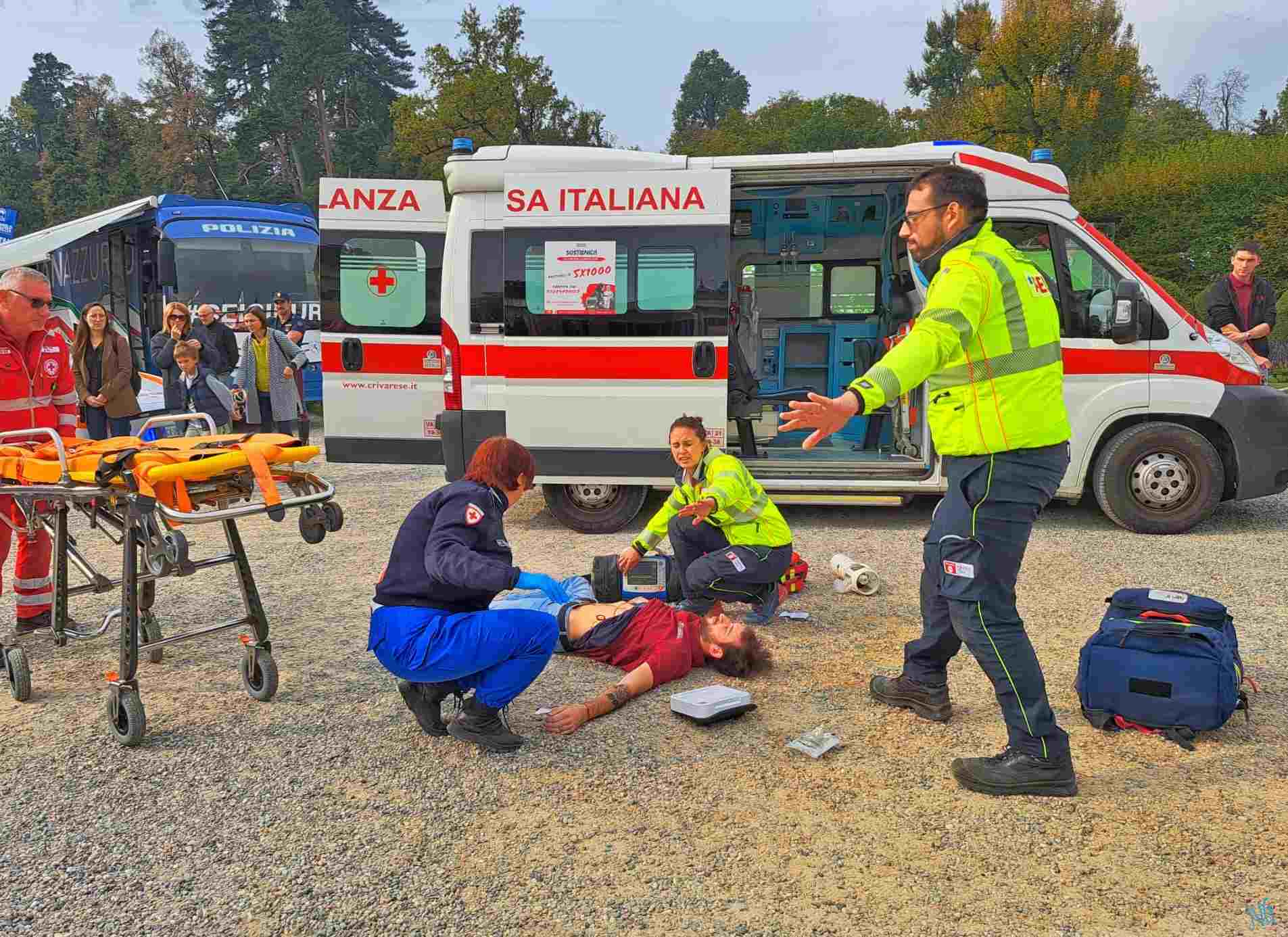 immagine Sicurezza, prevenzione e primo soccorso: AREU protagonista al Villaggio della Sicurezza di Varese