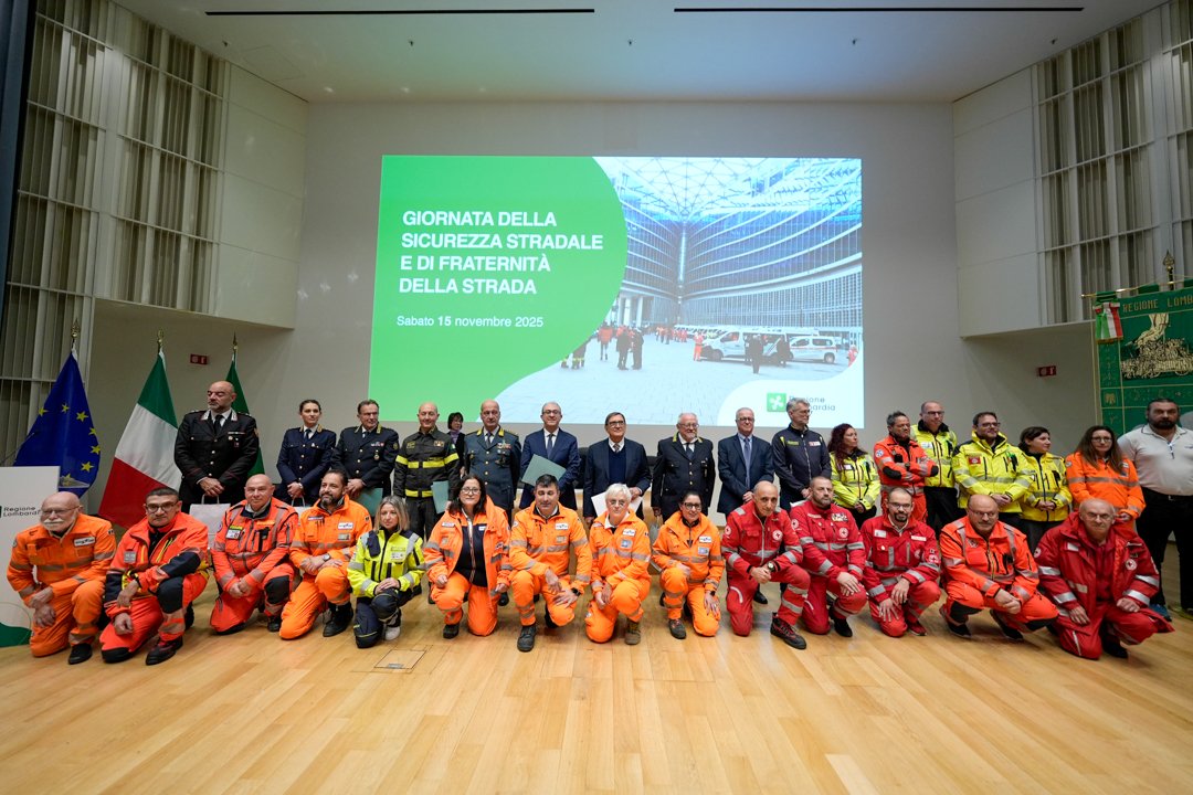 immagine AREU celebra la Giornata della Sicurezza Stradale e di Fraternità della Strada 2025