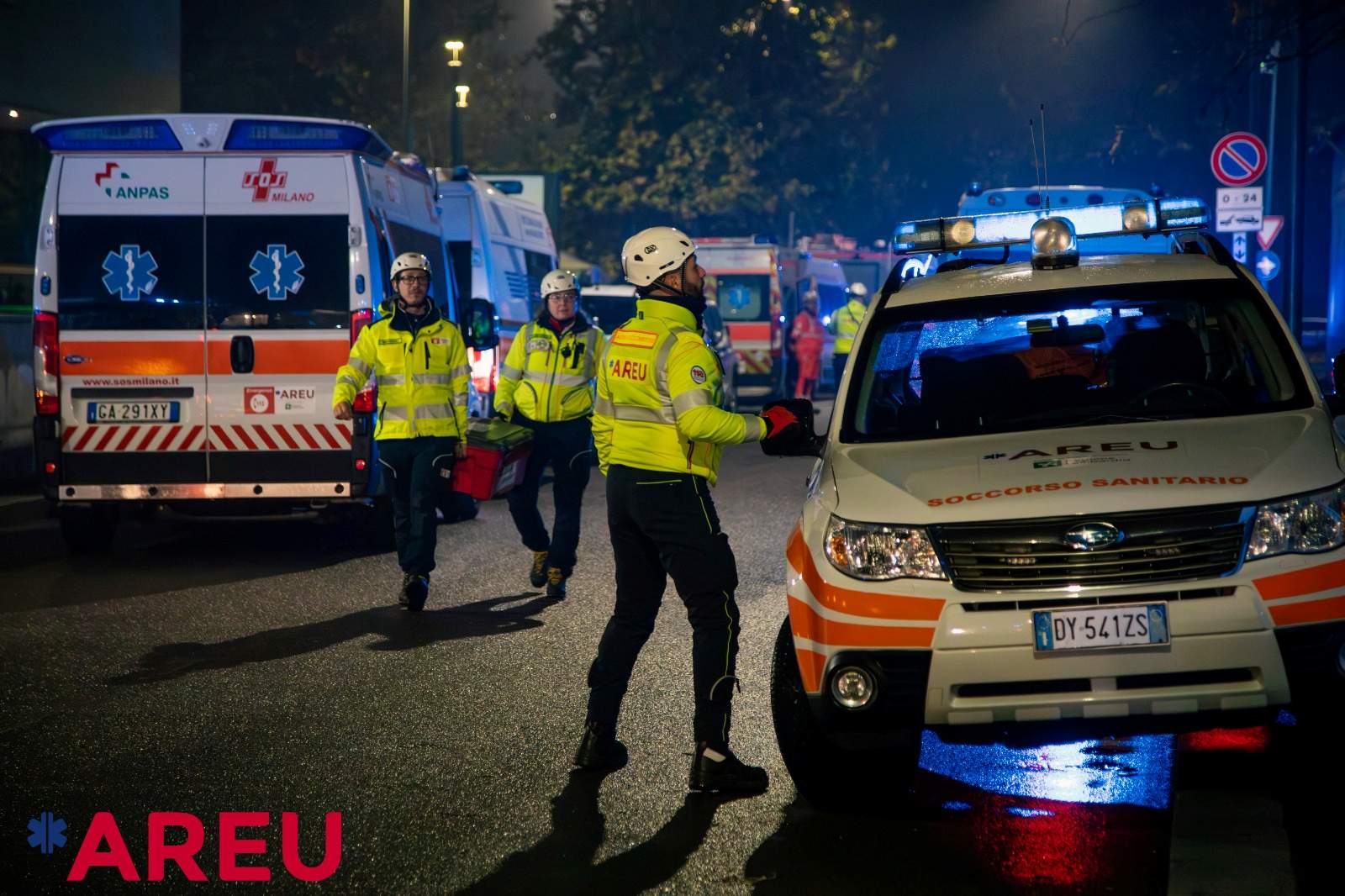immagine AREU guida la maxi esercitazione nel passante di milano: 24 feriti simulati e un pma operativo in pochi minuti