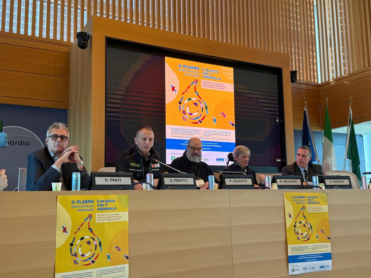 immagine Lombardia rafforza la rete trasfusionale: istituzioni e volontari insieme per promuovere la donazione di plasma