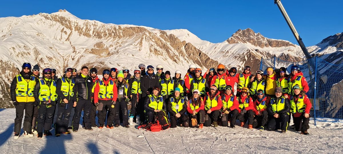 immagine Super-g di Livigno, AREU in campo per il soccorso su pista: test operativo in vista di Milano-Cortina 2026