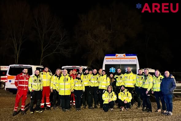 immagine Altri tre pazienti da Gaza arrivati nella notte a Linate, Saranno curati all'Istituto dei Tumori, al Policlinico di Milano e al Papa Giovanni di Bergamo