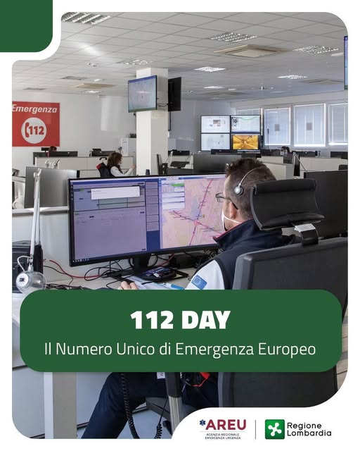 immagine 112 Day: in Lombardia oltre 60 milioni di chiamate gestite dal 2010. Dal Pronto Soccorso alle strade, un numero al servizio dei cittadini