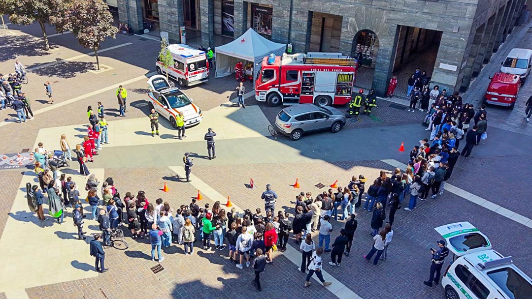 immagine Nel ricordo di Elisa, l’AAT 118 Cremona al fianco degli studenti per la sicurezza stradale