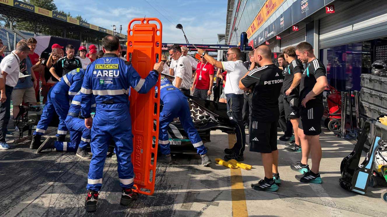 immagine Formula 1, Areu in campo a Monza per la sicurezza sanitaria del Gran Premio