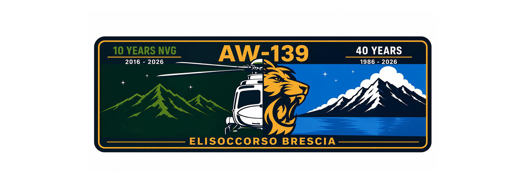 immagine Elisoccorso di Brescia: 40 anni di storia e 10 di nuovi orizzonti sfidando il buio